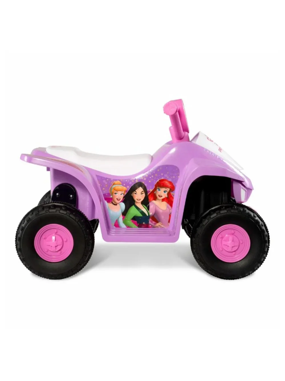Disney Princess Purple Kids Ride-On ATV Quad Toy